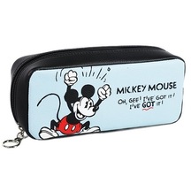 Bba Mickey Mouse Desenli Öğrenci Kalem Kutusu Beyaz - Siyah