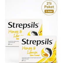 Strepsils Bal & Limon 24 Pastil 2 Adet