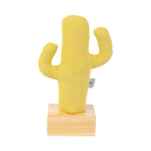Kayigo Cactus Lavanta Dolgulu Notluk / Ahşap - Sarı