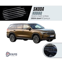 Skoda Kodıaq Uyumlu Cam Çıtası 8 Prç. 2024 Üzeri P.çelik
