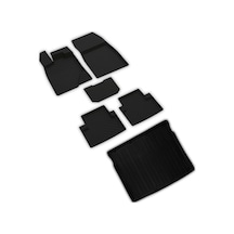 Peugeot 3008 Hybrit Ferrous 4d Paspas Ve Üst Kademe İçin 3d Bagaj Havuzu 2025 Ve Üstü