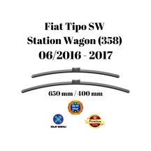 Fiat Tipo Sw Station Wagon 358 2016 2017 Uyumlu Ön Cam Silecek Süpürgesi Takımı 650/400mm Silbak Sb2616c