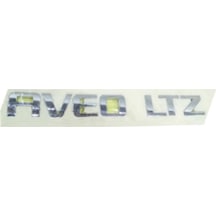 Aveo Ltz Krom Bagaj Yazısı 3a 3d 3abs