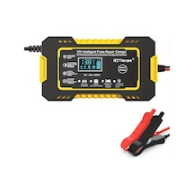 Ximistore9 Akıllı 12v 6a Araç Akü Şarj Cihazı - Agm/gel/sla Şarj, Lcd Ekranlı, 4-100ah