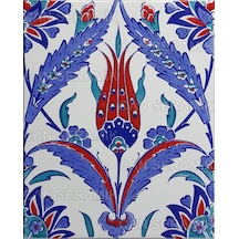 Can Seramik – 20x25 Cm. Cç-1002 İznik Çini Karo 5' Li 1 Paket