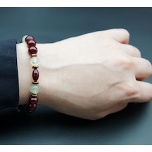 Damla Kehribar Kadın Bileklik Sb00049 Çok Renkli