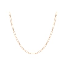 Zirkon Taşlı Zincir 718920 Rose Gümüş