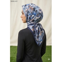 Moonscarfs Moon Scarf Desenli Bambu Pamuk Eşarp 1010-115 Çok Renkli