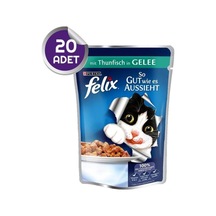 Ton Balıklı Pouch Yaş Kedi Maması 20 Adet