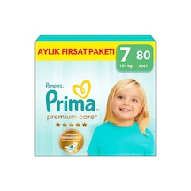 Prima Premium Care Bebek Bezi 7 Beden Aylık Fırsat Paketi 80 Adet