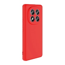 Zenviaat Newface Xiaomi Redmi Note 14 Pro 5g Kılıf Nano İçi Kadife Silikon - Kırmızı Znv2027 renkli