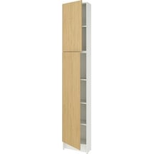Ikea Meşe Dayanıklı Mutfak Dolabı 60x31x228 Cm Meşe Görünümlü