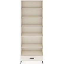 Arges Dolap 6 Raflı Tek Çekmeceli 88x30x243 Aytaşı-aytaşı Aytaşı