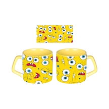 Sünger Bob Kupa Bardak Tek Adet 0463 Çok Renkli