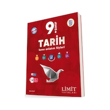 Limit 2025 9. Sınıf Tarih Konu Anlatım Föyleri Güncel Müfredat