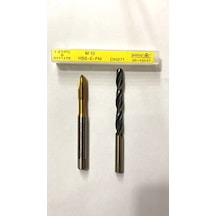 M10 Titan Kaplı Düz Kılavuz 8.5 MM Hss Matkap Ucu
