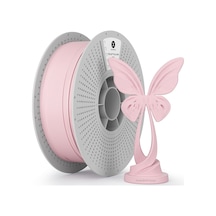 Mat Pla Filament 1,75 Mm +/- 0,03 Mm, Makaron Pla Rulo, 3d Yazıcı Filament, Mat Yüzey, 1 Kg 2,2 Lb Karton Makara, Şeftali Pembesi Çok Renkli