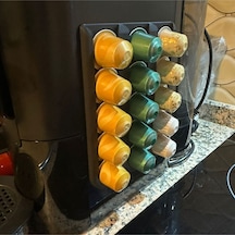 Nespresso Kapsül Kahve Tutucu Standı 3dbaskı - Siyah