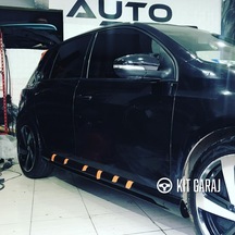 Kit Garaj Volkswagen Golf 6 Rieger Yan Marşpiyel Çift Plastik Boyasız
