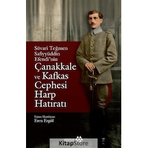 Çanakkale ve Kafkas Cephesi Harp Hatıratı- Yeditepe Yayınevi