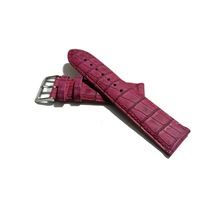 Fado&her Saate Uyumlu Hakiki Deri Saat Kordonu 24 Mm 387 Çok Renkli