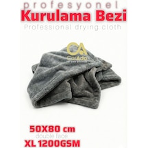 Profesyonel Mikrofiber Oto Kurulama Ve Temizlik Havlusu 1400 Gsm / 50cmx80cm