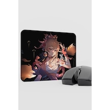 Yoimiya Genshin Impact Anime Gacha V5 - 22x18 Gaming Mouse Pad Fare Altlığı