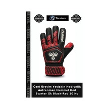 Özel Üretim Yetişkin Hediyelik Antrenman Hummel Hml Starter Gk Black-red 10 No Siyah - Kırmızı