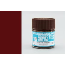 10 Ml. Cocoa Brown Aqueous Serisi Maket Boyası, Mr.hobby H017 Standart