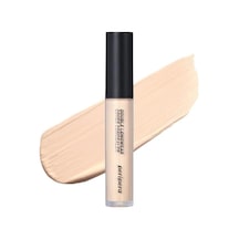 Hafif Yapılı Gün Boyu Yüksek Kapatıcı Double Longwear Cover Concealer 01 Pure Ivory Çok Renkli