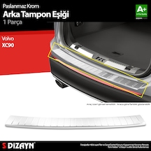 S-dizayn Volvo Xc90 Krom Arka Tampon Eşiği 2002-2015 A+ Kalite