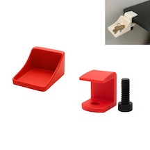 Özel 3d Baskı Küçük Tepsi Modüler Masa Düzenleyici Ataş, Para, Anahtarlık, Cüzdan Vb. Için Tak Çıkar Düzenleyici Küçük Tepsi Ebat: 7,9 Cm X 6 Cm X 5 Cm Kırmızı