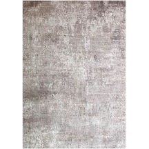 Çam Halı Gloria Td679 Gri Modern Desen Dokuma Saçaklı Kilim