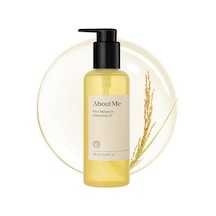 About Me Rice Makgeolli Cleansing Oil Pirinç Özlü Nemlendirici Siyah Nokta Karşıtı Yüz Temizleme Yağı 195 Ml