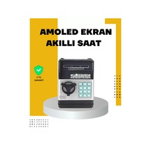 Çocuklar İçin Şifreli Atm Kasa Para Yutan Kumbara Mh-hs8525-6177