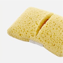 Yumuşak Dokulu Bebek Yıkama Süngeri, Hassas Ciltler İçin Ergonomik Tasarım 508 Yeşil