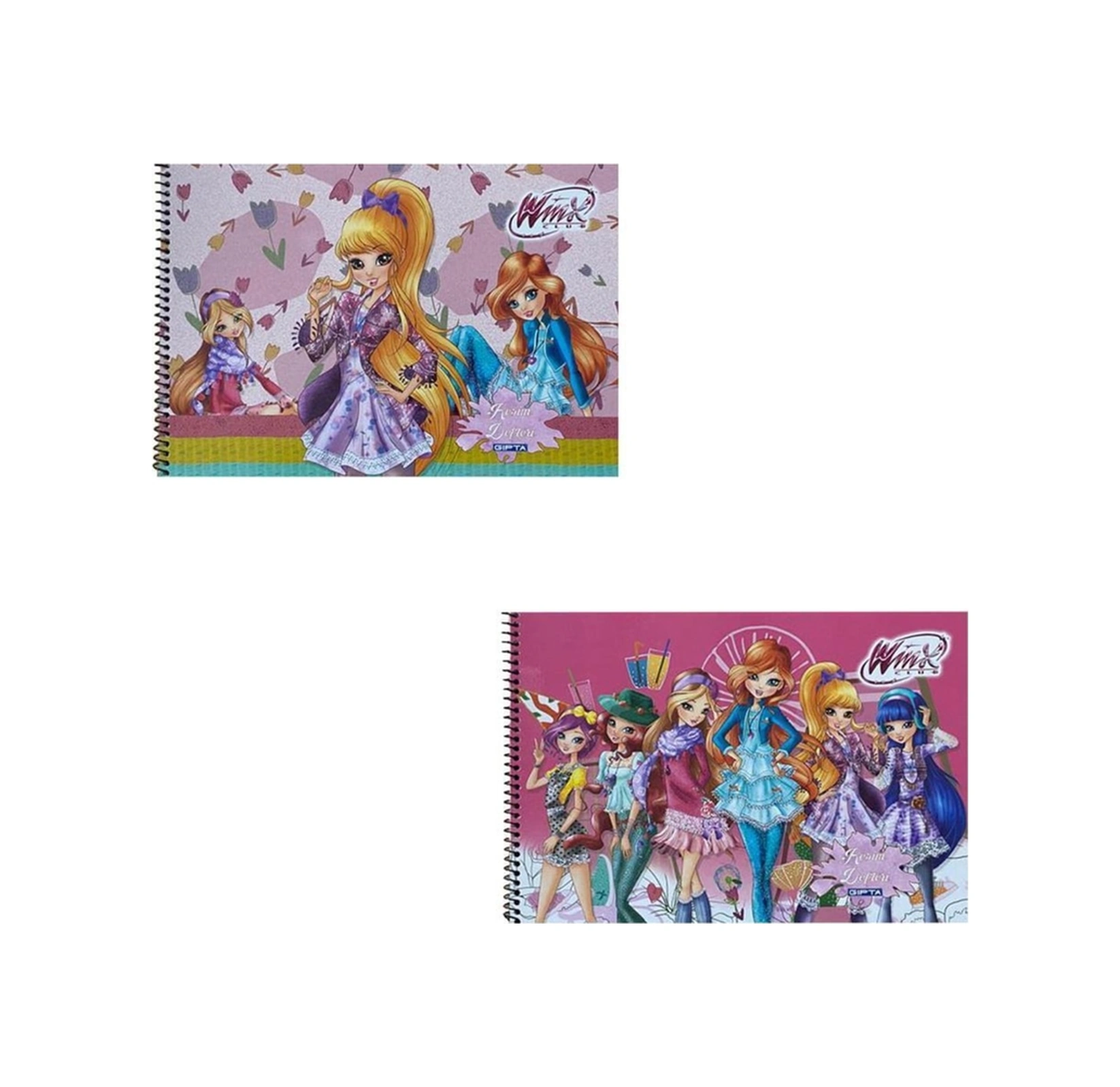 Winx17x24 Spiralli Resim Defteri 15 Yp 2'li