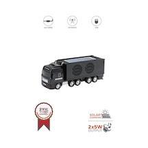 Torima D45 Siyah Tır Bluetooth Hoparlör Fm-aux-usb Destekli Güneş Enerjili Speaker