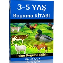 3-5 Yaş İçin Boyama Kitabı