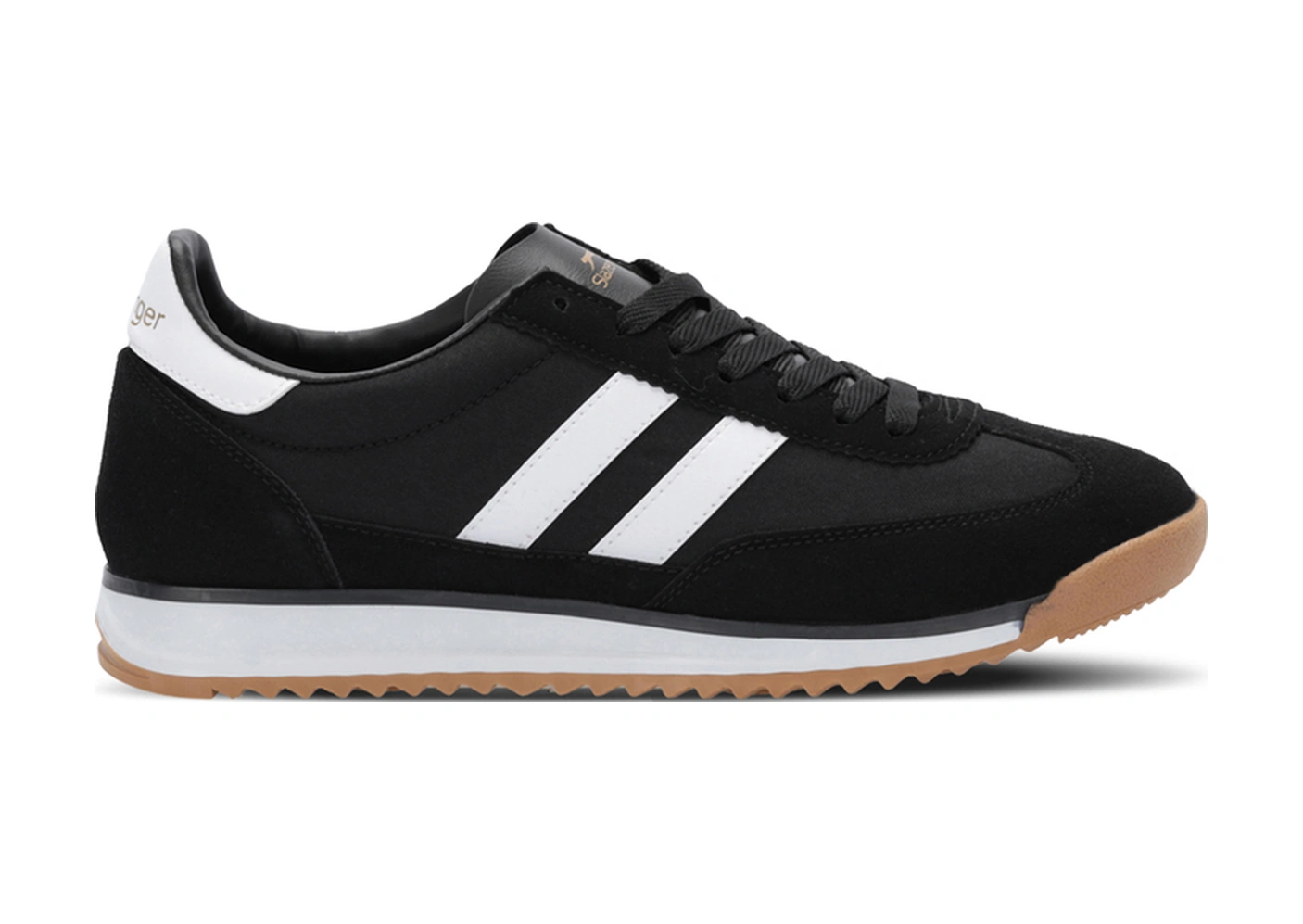 Slazenger Oklahoma Kadın Siyah / Beyaz Günlük Spor Ayakkabısı Siyah / Beyaz
