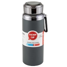 Laxsam 800 Ml Vakumlu Paslanmaz Çelik Kamp Piknik Termosu Gri