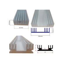 Alüminyum Soğutucu Profil Led Soğutma Profili Çok Çeşitli