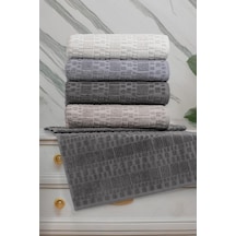 Altınbaşak Jakarlı 4 Lü 50x90 El Havlusu Lissome