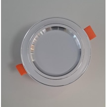 Zmr 5 Watt Smd Led Spot Krom Çizgi Beyaz Kasa Beyaz Işık 450lm 6500k