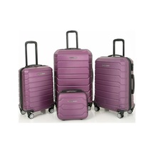 Abs Kabin Orta Büyük Ve Makyaj Boy 4'lü Travel Valiz Bavul Seti 001