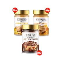 3'lü Paket Fıstık Ezmesi 3 Adet X 300 Gr