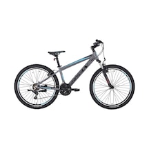 Bisan Cooper Dağ Bisikleti 37 Cm V 27.5 Jant 21 Vites Füme Siyah Mavi Füme Mavi