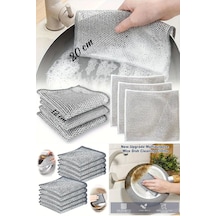 20x20 Inox 1adet Tel Bez Zor Kir Bezi, Inox Telli Bulaşık Bezi, Mutfak Banyo Bezi