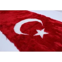 Peluş Göğüs Torpido Örtüsü Türk Bayraklı Kesilebilir Kar
