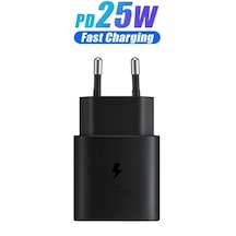 Samsung Uyumlu Galaxy S22 S23 Fe S24 Note10 Lite Note20 Şarj Adaptörü Süper Hızlı Type c 25w Pd